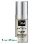 Flacon-pompe argenté MartiDerm Platinum Krono-Age sérum visage 30 ml