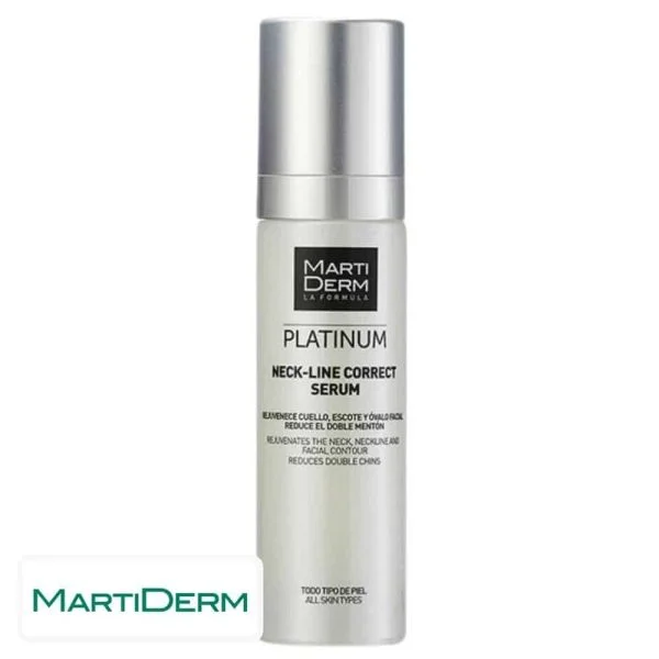 Marti Derm Platinum Neck-line Correct Sérum Rajuenissant Cou Et Contour Faciale 50ml
