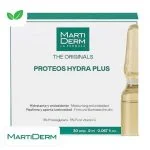 Boîte verte MartiDerm The Originals Proteos Hydra Plus ampoule ambrée