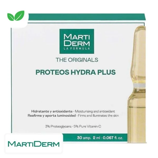 Marti Derm The Originals Proteos Hydra Plus Hydratant Et Antioxydant Ampoules 10x 2ml