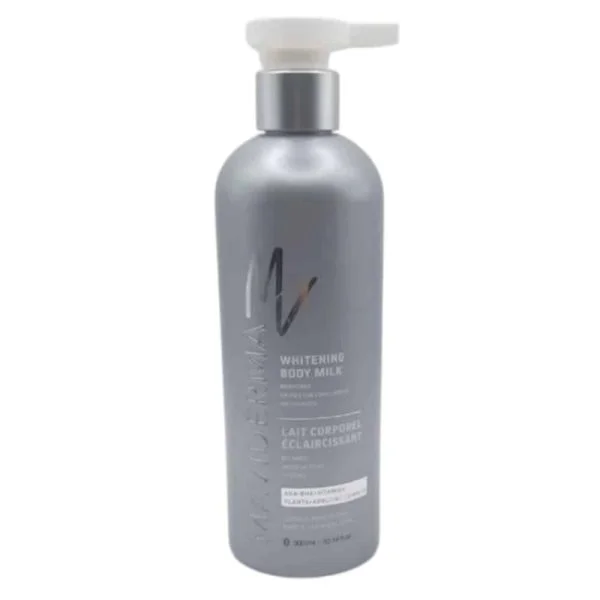 Flacon-pompe gris Maviderma lait corporel éclaircissant 300 ml