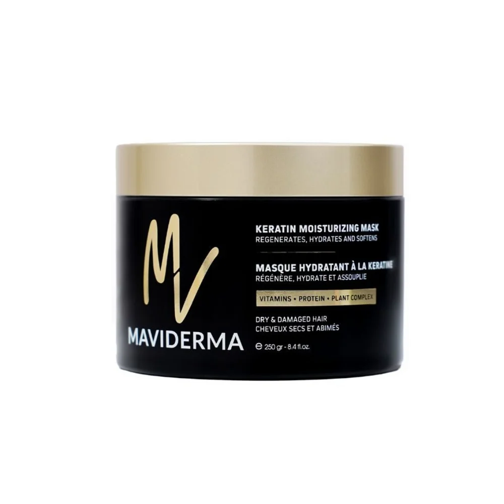 maviderma-masque-hydratant-a-la-keratinr-250ml.jpg Pot noir et doré Maviderma masque hydratant à la kératine 250 g