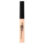 Tube correcteur anti-cernes Maybelline Fit Me beige clair rosé avec capuchon noir