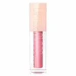 Tube gloss rose pétale Maybelline Lifter Gloss fermé avec capuchon rose