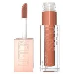 Tube gloss caramel Maybelline Lifter Gloss ouvert avec applicateur XL large