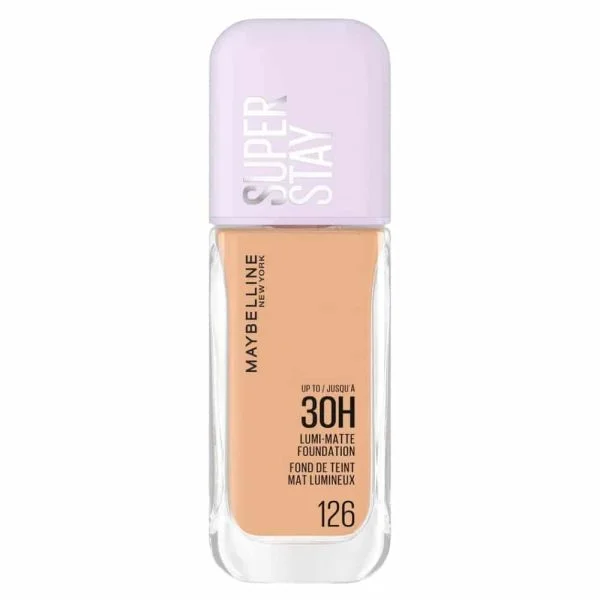 Maybelline Super Stay 30H Lumi-Matte Fond De Teint 126 30ml
