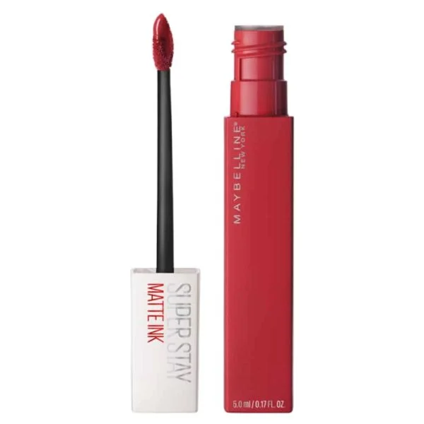 Maybelline Rouge À Lèvre Mat Liquide Longue Tenue Superstay Matte Ink 20 Pioneer 5ml