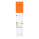 Flacon airless blanc à capuchon orange md:ceuticals 3D écran solaire 50 ml