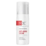 Flacon airless blanc et rouge MDC Forever Young Anti-Aging Cream visage
