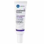 Tube blanc et violet Panthenol Extra Triple Defense contour des yeux 25 ml