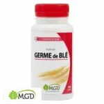 Flacon MGD Huile de Germe de Blé 100 capsules, épis de blé dorés