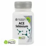 Flacon blanc MGD ACE Sélénium oligo-éléments minéraux 60 gélules