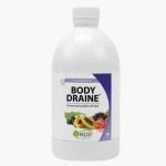 Flacon blanc MGD Silhouette Body Draine 500 ml fruits étiquette violette