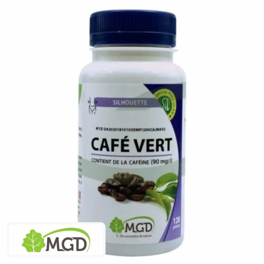 mgd-nature-silhouette-cafe-vert-120-gelules.jpg Flacon blanc MGD Silhouette Café vert 120 gélules grains de café