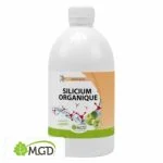 Flacon blanc MGD Nature Silicium organique 500 ml, saveur pomme