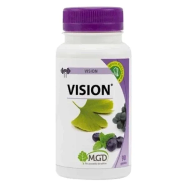 Flacon MGD Nature Vision 90 gélules, feuille de ginkgo et baies