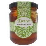 Pot en verre Mielii Detox miel chardon-Marie étiquette verte 240 g