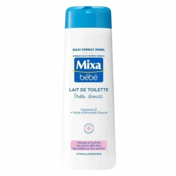 Mixa Bébé Lait De Toilette Très Doux 300ml