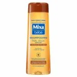 Flacon ambré Mixa bébé shampooing démêlant karité et jojoba 300 ml