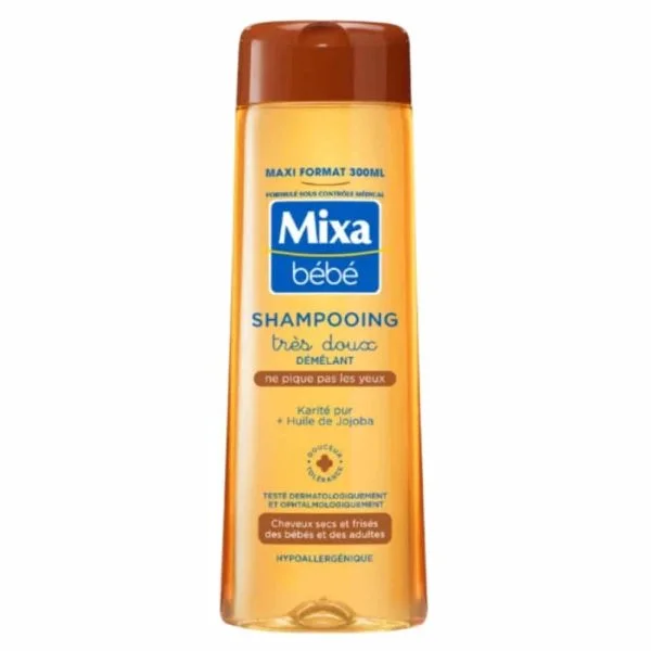 Mixa Bébé Shampooing Démêlant Très Doux Karité 300ml