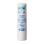 Stick blanc et bleu Aqua baume lèvres dermo-protecteur bio à l'eau thermale