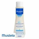 Flacon beige Mustela shampooing doux cheveux délicats 200 ml