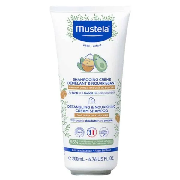 Mustela Shampoing Creme Demelant & Nourissant 200ml