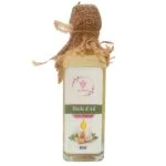 Flacon de verre 60 ml huile d'ail My Taklidi bouchon jute
