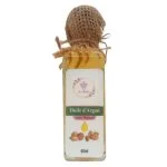 Flacon de verre 60 ml huile d'argan My Taklidi bouchon jute