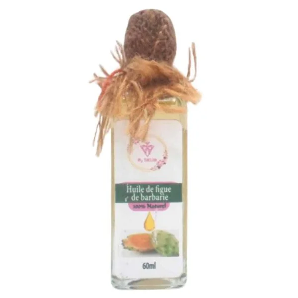 Flacon de verre 60 ml huile de figue de barbarie My Taklidi