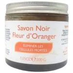 Pot de 200 g de savon noir à la fleur d'oranger