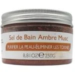 Pot de 250 g de sel de bain ambre musc My Taklidi