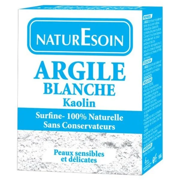 Naturesoin Argile Blanche Kaolin 100g