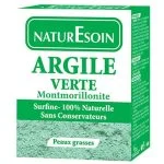 Boîte verte Naturesoin argile verte montmorillonite surfine 100 g