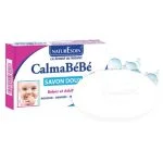 Étui rose et pain de savon ovale Naturesoin CalmaBébé 90 g