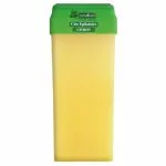 Cartouche roll-on de cire épilatoire Naturesoin au citron, capuchon vert