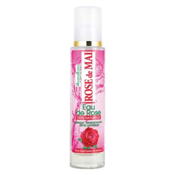 Petit flacon vaporisateur Naturesoin Eau de Rose de Mai naturelle