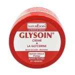 Pot rouge Naturesoin Glysoin crème à la glycérine vu de dessus