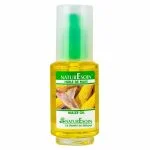 Flacon transparent Naturesoin huile de maïs 50 ml, étiquette épis dorés
