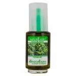 Flacon en verre foncé Naturesoin huile de thym avec spray vert