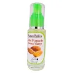 Flacon pompe en verre Naturo Pathica huile d'amande douce vierge, amandes brúnes