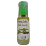 Flacon verre Naturo Pathica huile de Jojoba 50 ml, pompe verte, rameau et graines