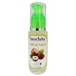 Flacon verre Naturo Pathica huile de Noisette 50 ml, pompe verte, noisettes entières
