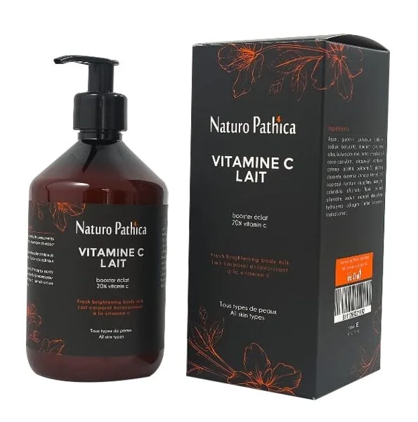 Naturo Pathica Vitamine C 20% Lait Corporel Booster Eclat 500ml