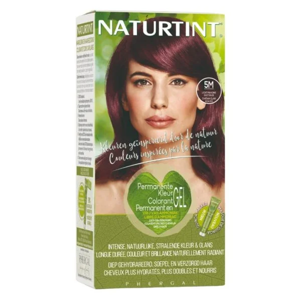 Naturtint Coloration Capillaire Permanente 150ml 5m Châtain Clair Acajou