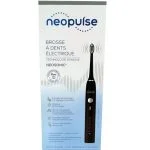 Boîte de la brosse à dents électrique sonique Neopulse Neosonic noire