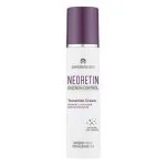 Flacon-pompe blanc et violet Neoretin Discrom Control Transition Cream 50 ml