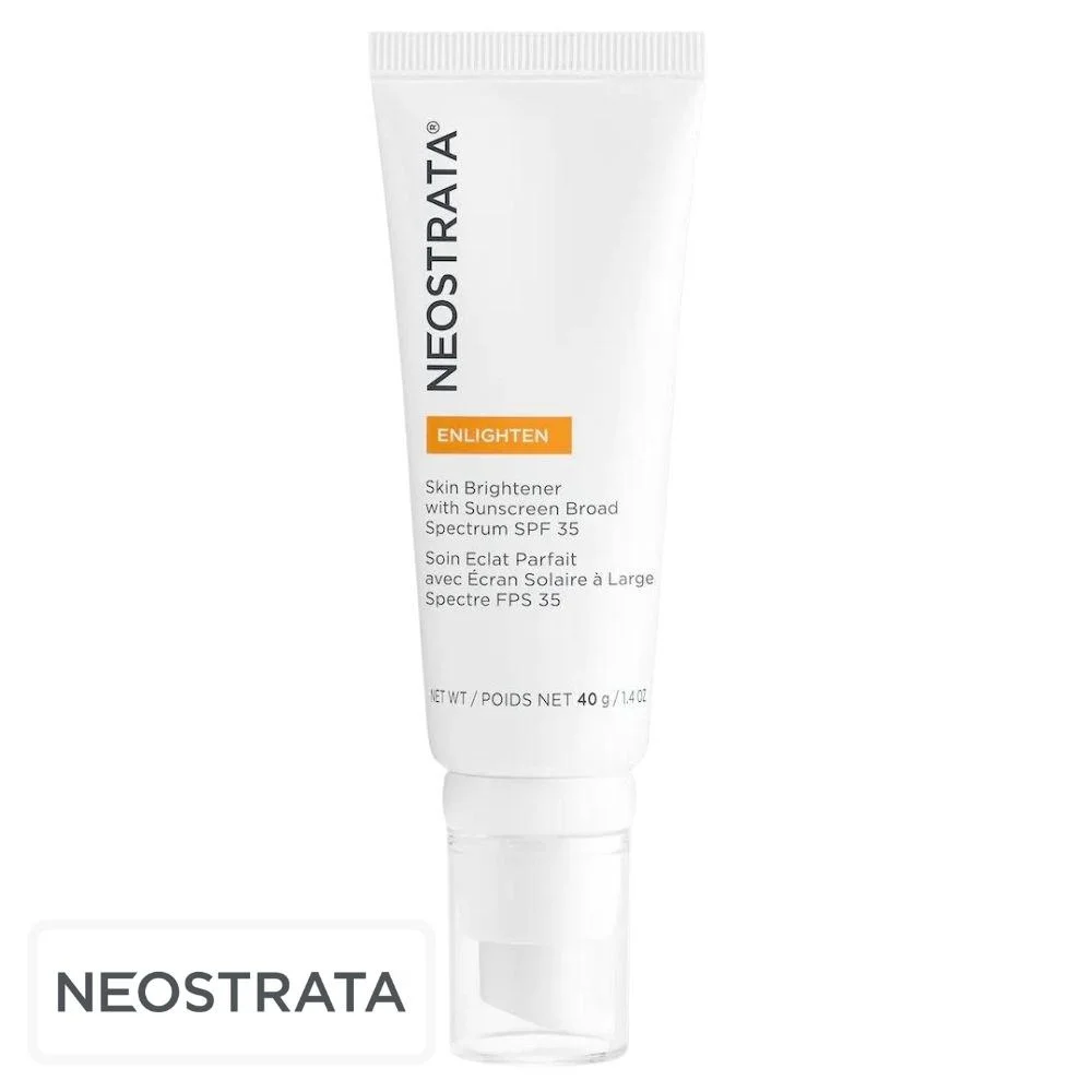 neostrata-enlighten-soin-eclat-parfait-soin-solaire-spf35-40g.jpg Tube blanc Neostrata Enlighten soin éclat parfait SPF 35, 40 g