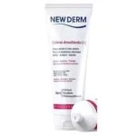 Tube blanc et rose New Derm Crème Émolliente plus 250 ml