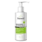 Flacon pompe blanc et vert NiacinAZ Niacipurgel gel moussant purifiant